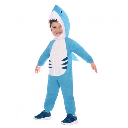 фото Детский костюм белой акулы (13808), 104 см. amscan