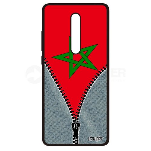 фото Чехол на смартфон mi 9t pro, "флаг марокко на молнии" путешествие государственный utaupia