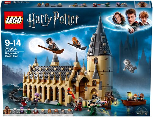 Конструктор LEGO Harry Potter 75954 Большой зал Хогвартса, 878 дет.