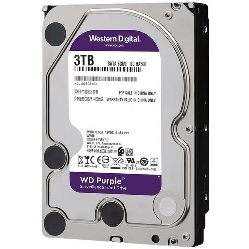 Жесткий диск Western Digital Purple 3tb WD30EJRX