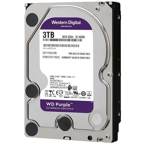 Жесткий диск Western Digital Purple 3tb WD30EJRX 1090000₽