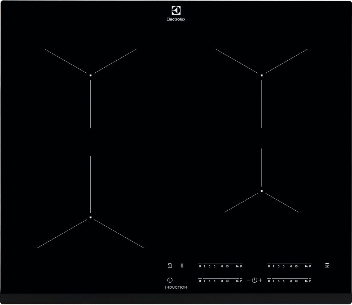 Индукционная варочная поверхность Electrolux EIT61443B черный