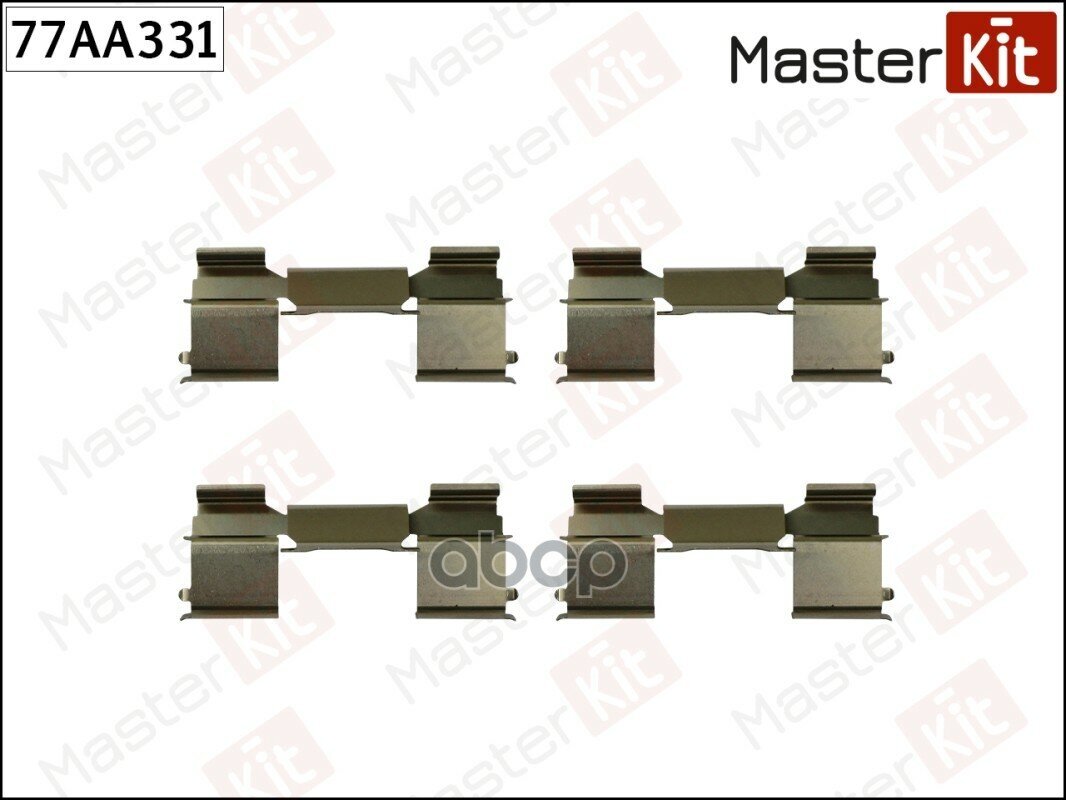 Ремкомплект Крепления Тормозных Колодок MasterKit арт. 77AA331