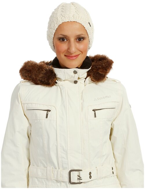 Шапка Schoffel, размер OneSize, белый