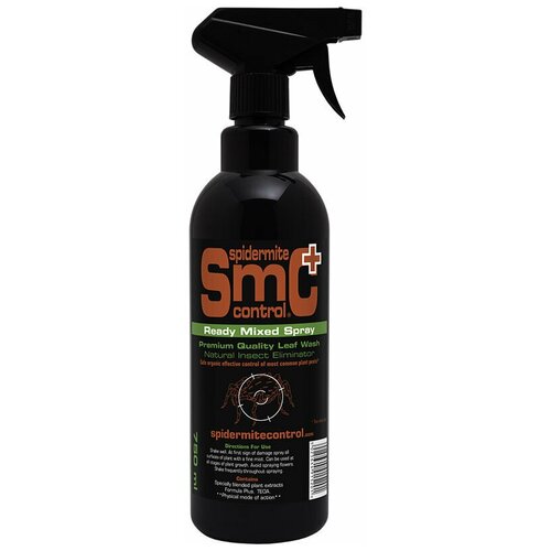 Готовый спрей SMC+ Control (Spidermite Control) органическое полностью безопасное средство от клещей и других вредителей на растениях 750мл