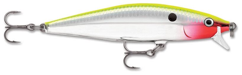 Rapala, Воблер Flat Rap FLR08, CLN