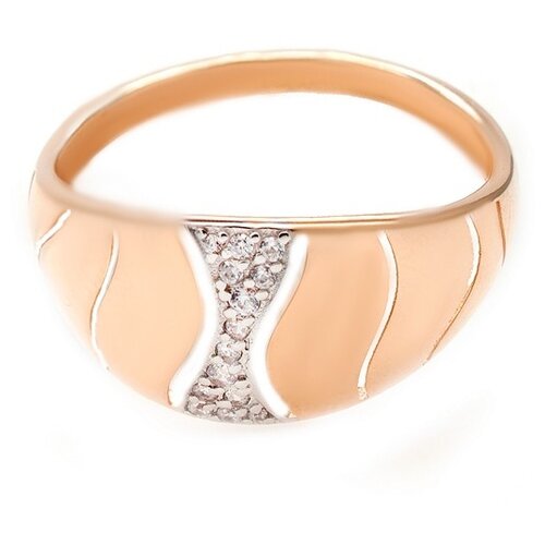 фото The jeweller кольцо из золота с фианитами к13213857, размер 17.5