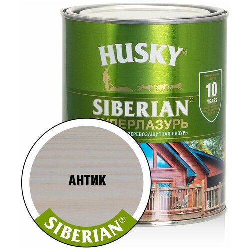 Суперлазурь Husky Siberian антик 0,9л