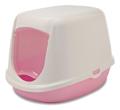 SAVIC Туалет-домик д/котят Duchesse, розовый 44,5x35,5x32 см