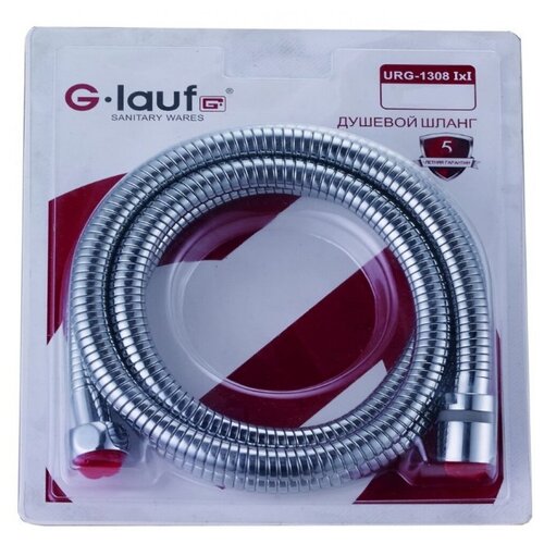 Шланг для душа Imp*Imp 175 см люкс блистер. упак. G-Lauf (Китай) URG-1308 хром