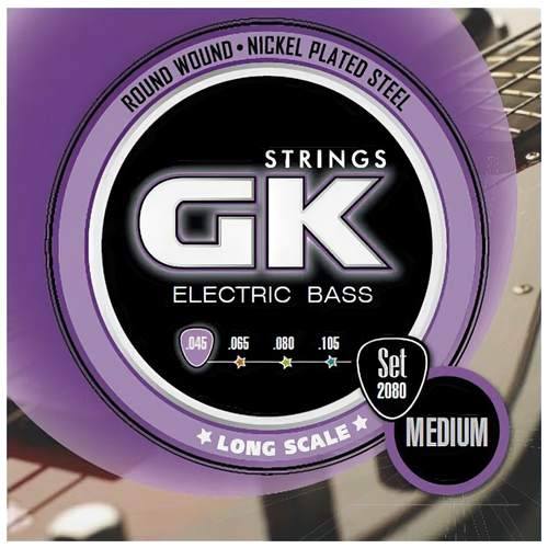 Комплект струн для бас-гитары GK 2080