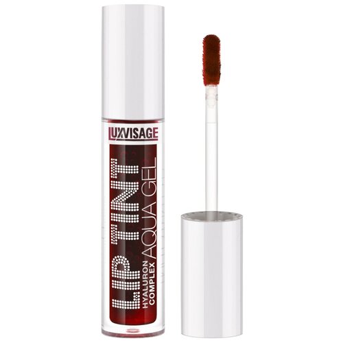 Тинт для губ Luxvisage Lip Tint Aqua Gel hyaluron complex, с гиалуроновым комплексом, тон 04