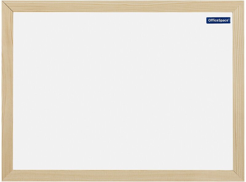 Доска магнитно-маркерная OfficeSpace, А4 (254*342 мм), деревянная рамка