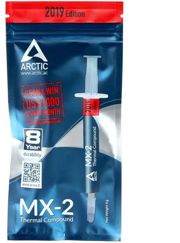 Термопаста Arctic MX-2, шприц, 4 г Arctic Cooling - фото №10