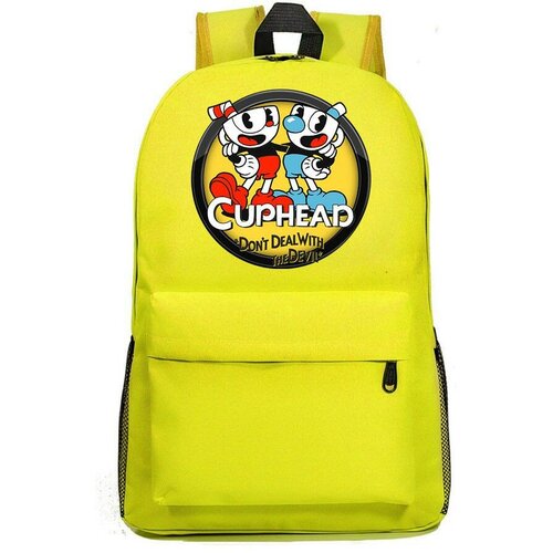 Рюкзак Капхед (Cuphead) желтый №2 сумка шоппер cuphead капхед 19