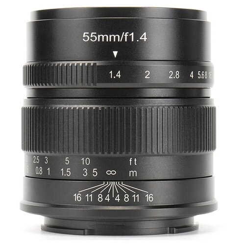 Объeктив 7Artisans 55mm F14 Fuji FX серебристый 798200₽