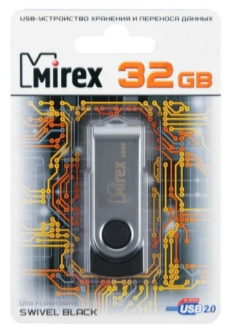 Накопитель USB 2.0 4GB Mirex - фото №16