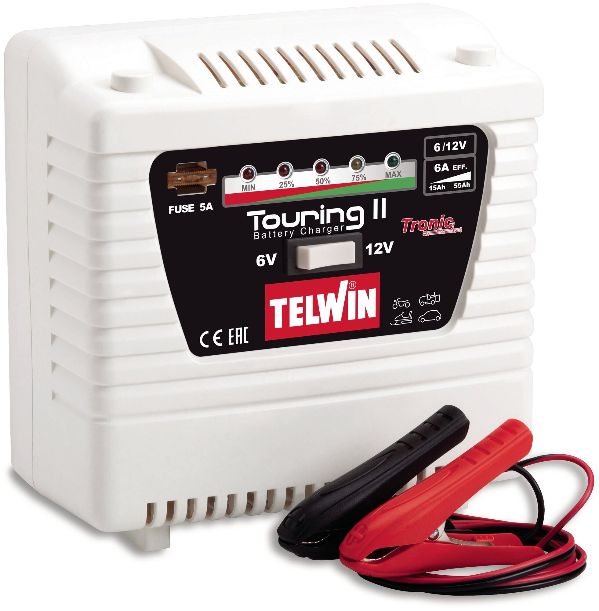 TELWIN Зарядное устройство TOURING 11 230V 6V/12V 807591