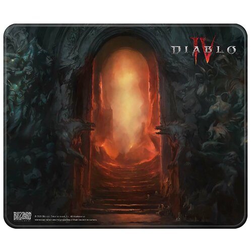 Коврик для мыши Blizzard Diablo IV Gate of Hell L коврик для мыши blizzard diablo iv inarius and lilith l