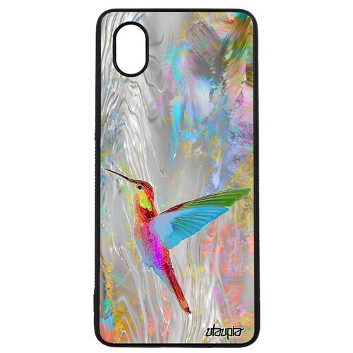 фото Чехол для телефона samsung galaxy a01, "колибри" птенец природа utaupia