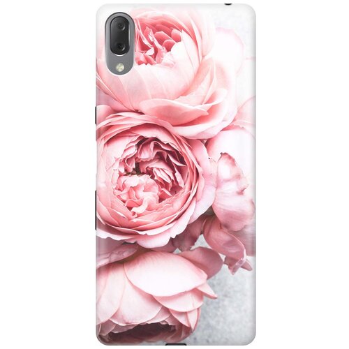 фото Re:paчехол - накладка artcolor для sony xperia l3 с принтом "нежность"