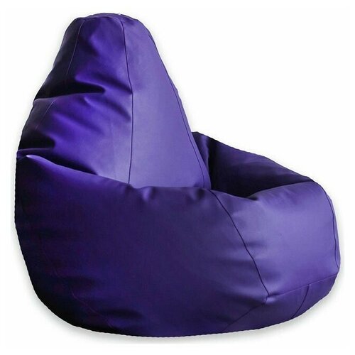 фото Кресло-мешок фиолетовая экокожа xl dreambag