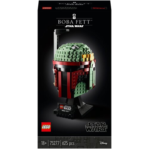 конструктор star wars тронный зал бобы фетта Конструктор LEGO Star Wars 75277 Шлем Бобы Фетта, 625 дет.