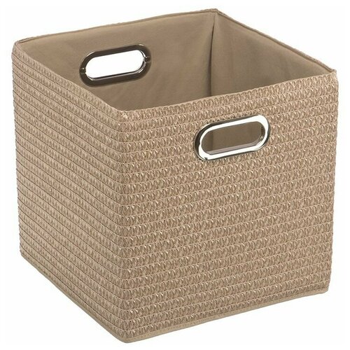 Короб для хранения Handy Home , Цвет бежевый, объем 29 л, для стеллажа, шкафа