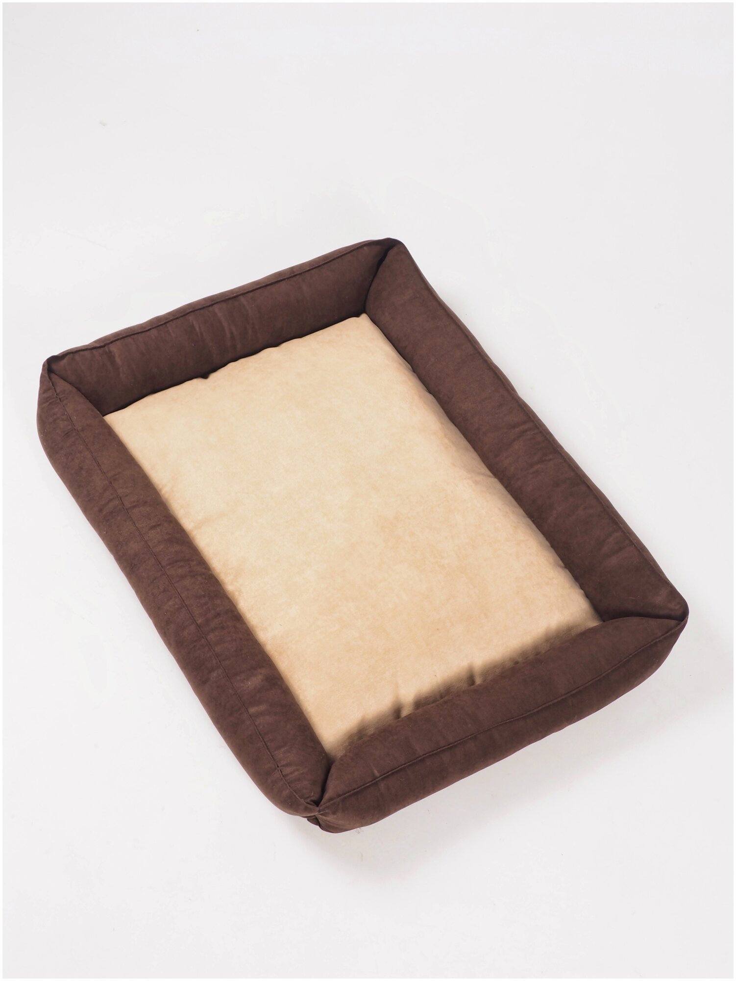 Мягкая лежанка диван для средних и для мелких пород собак со съемным чехлом 80х60 - фотография № 3