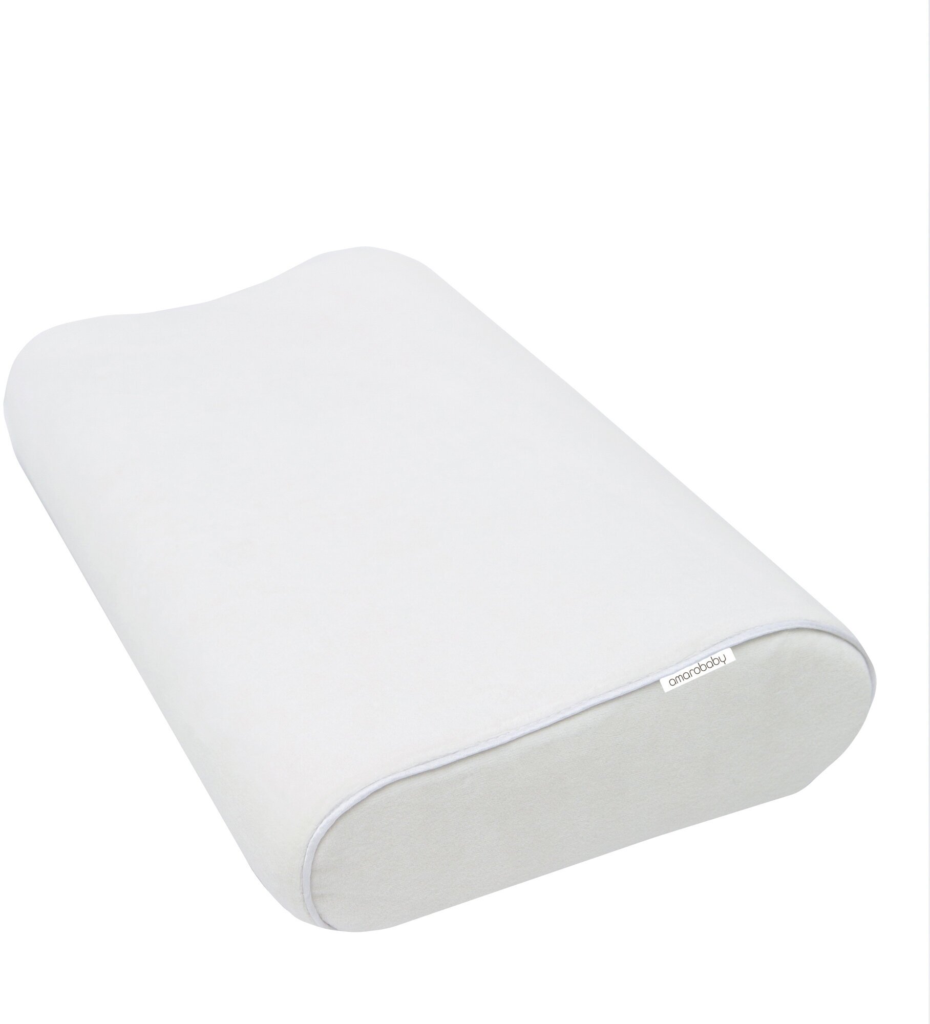 Подушка AmaroBaby Memory Foam Junior 50х30х10/8 см.