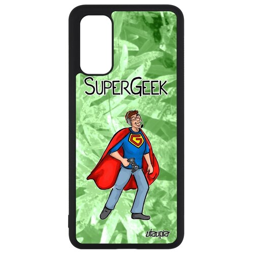 фото Чехол на мобильный samsung galaxy s20, s20 5g, "супергик" шутка технарь utaupia