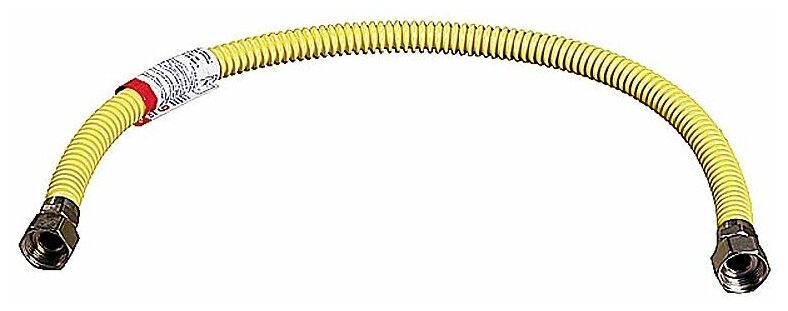 ЗУБР 1/2″, 0.8 м, гайка-гайка, нерастяжная сильфонная подводка (51006-G/G-080)