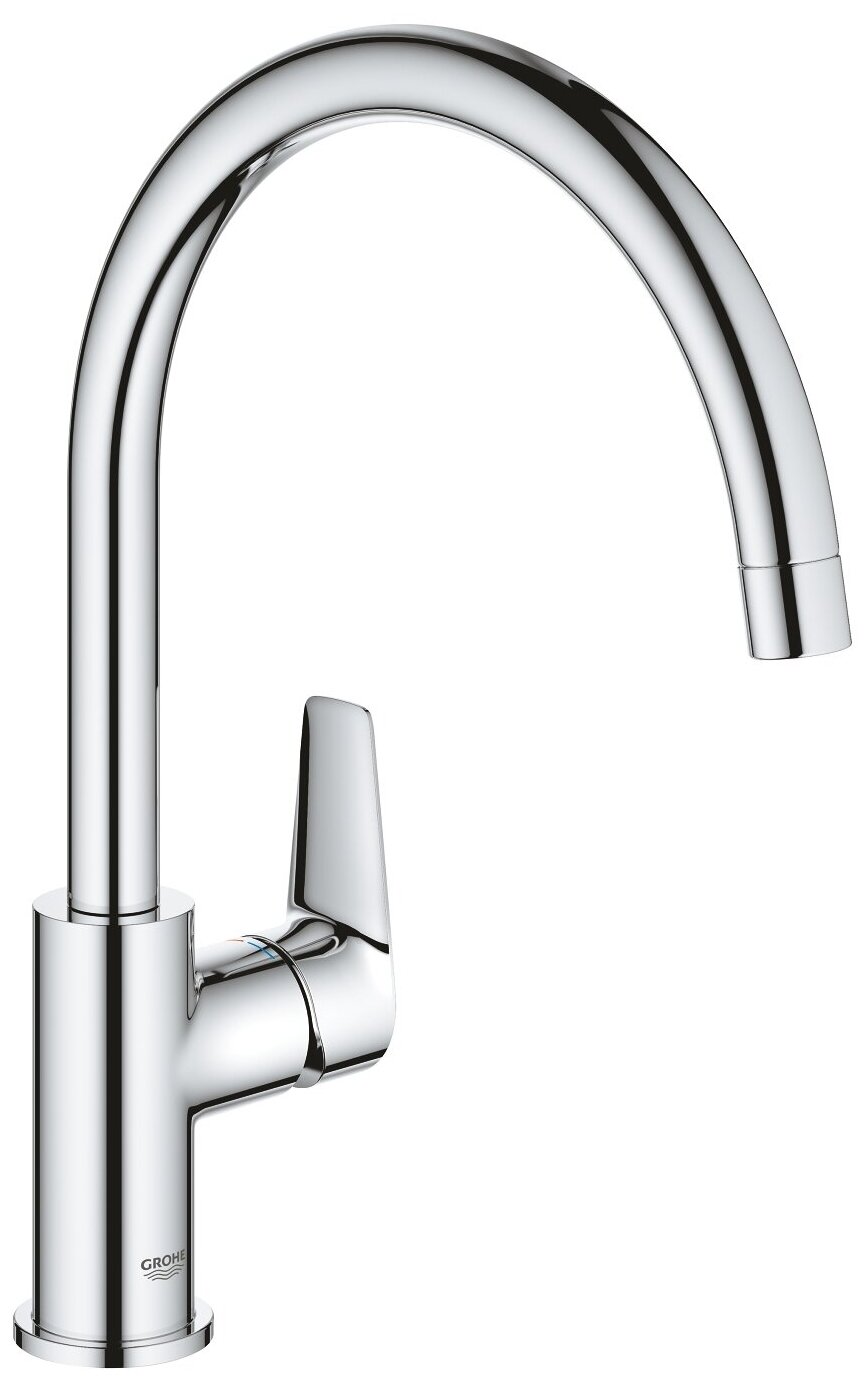 Смеситель для ванны Grohe Bauedge 31367001 рычажный