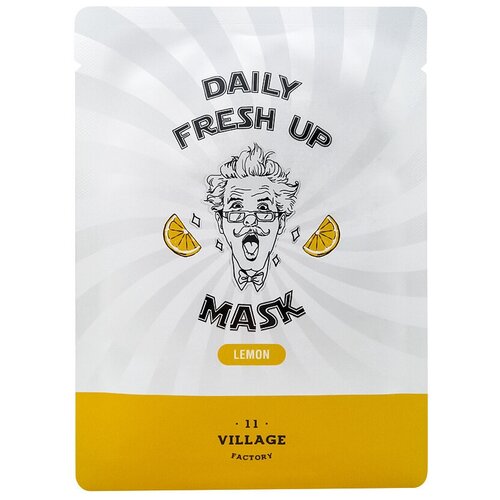 Купить Village 11 Factory Тканевая маска Daily Fresh Up Mask Lemon, 20 г