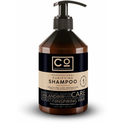 Шампунь глубокой очистки CO PROFESSIONAL Purifying Shampoo, 500 мл шампунь для глубокой очистки l amari 500 мл