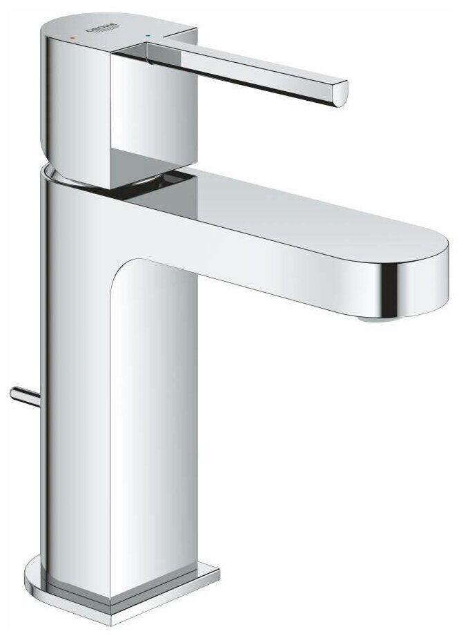 Смеситель однорычажный для раковины, GROHE Plus, S-Size, хром (23870003)