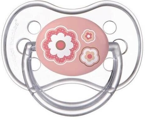 Симметричная Newborn baby силикон 0-6 мес. Розовый