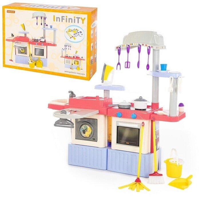 Кухня игрушечная Полесье INFINITY premium, №4, в коробке (42361)