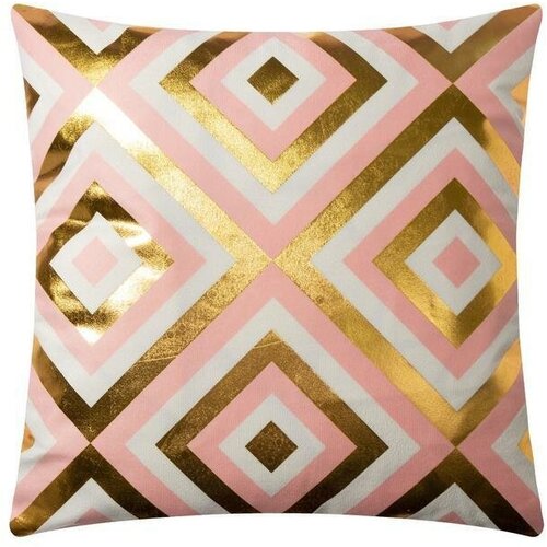 Наволочка декоративная Геометрия Ромбы 40х40 см 100 пэ 1180₽