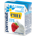 Сливки Parmalat ультрапастеризованные 35% - изображение