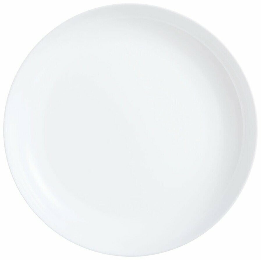 Блюдо стеклокерамика, круглое, 17 см, белое, Friends Time, Luminarc, P6280 - фотография № 1