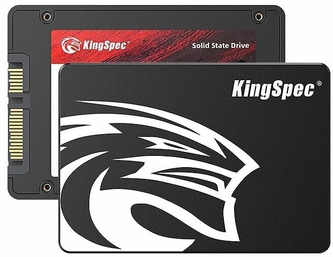 Твердотельный накопитель (SSD) KingSpec 256Gb P3 2.5" SATA3 (P3-256)