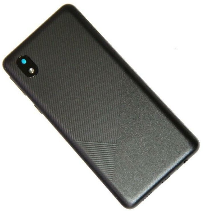 Задняя крышка для Samsung SM-A013F (Galaxy A01 Core) <черный>