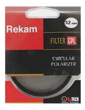 Светофильтр Rekam CPL 52mm