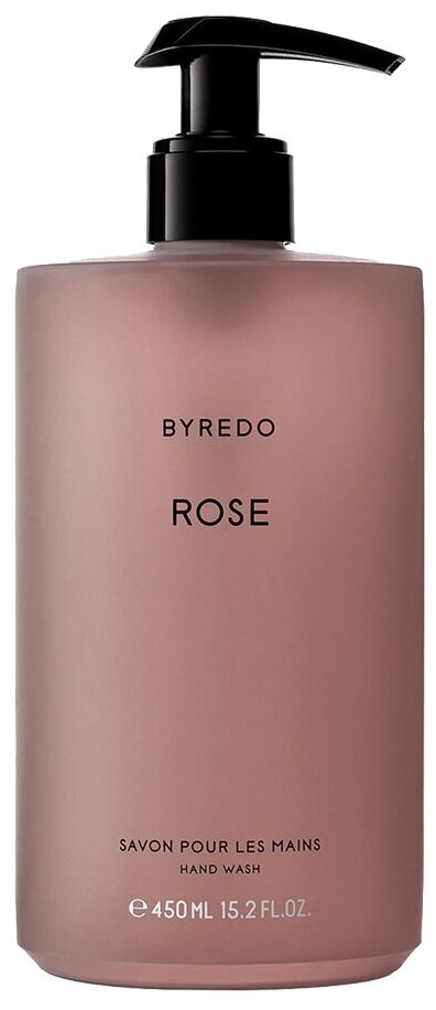 BYREDO Парфюмированное жидкое мыло для рук Rose 450 мл - фото №1