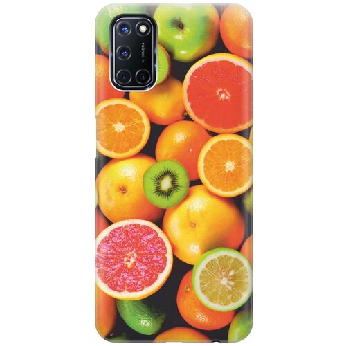 фото Cиликоновый чехол на oppo a52 / a72 / оппо а52 / а72 с принтом "сочные фрукты" gosso