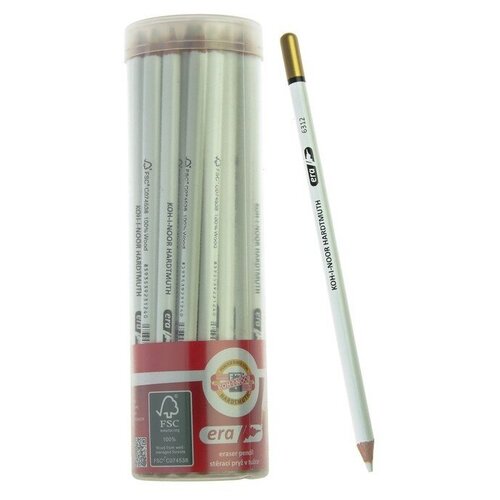 ластик карандаш koh i noor 6312 мягкий для ретуши и точного стирания Ластик-карандаш Koh-I-Noor 6312, мягкий, для ретуши и точного стирания