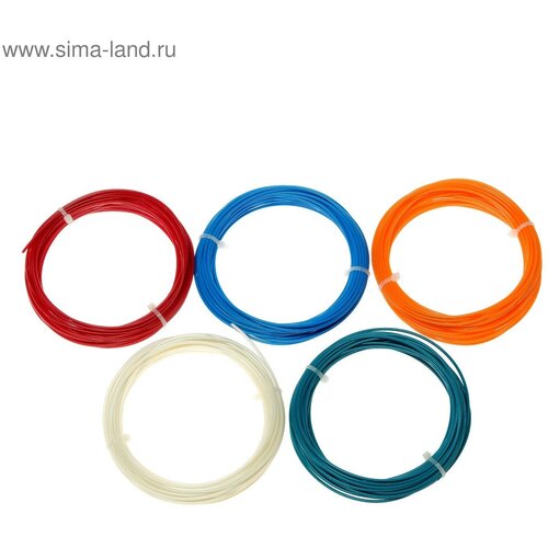 Пластик SL ABS-5 для 3Д ручки 5 цветов по 10 метров 585₽