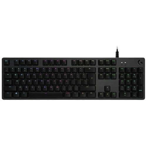 Игровая клавиатура Logitech Logitech G G512 Carbon Logitech GX Brown, черный, русская