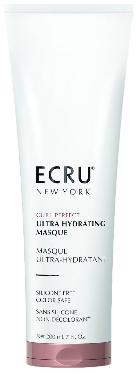 ECRU New York: Маска ультраувлажняющая для волос (Ultra Hydrating Masque), 200 мл